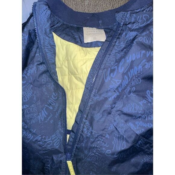 Athleta Girls x Simone Biles SB Convertible Jacket "Use Your Voice" Large 12 - Picture 5 of 7